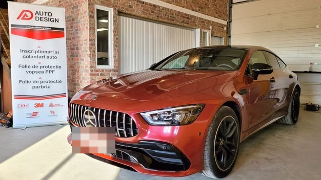 Mercedes pregătit în atelierul CISKO AutoDesign